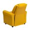 Emma and Oliver Contemporary Kids Recliner with Cup Holder and Headrest